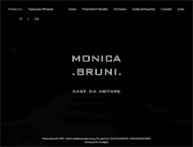 Tablet Screenshot of monicabruni.org